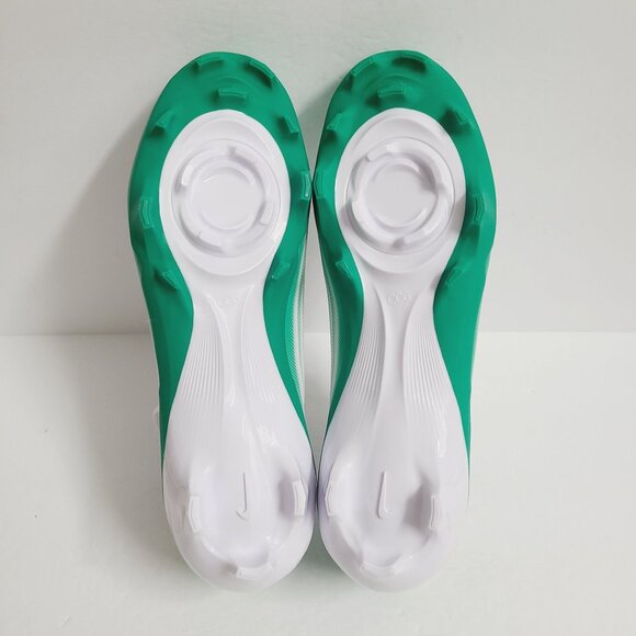 NEW Nike Vapor Speed 3 Football Cleats HM8849-100 Size 10 White Green main image 6